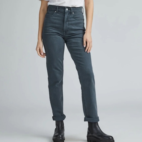 Everlane Denim - Everlane The Way High Slim Organic Cotton Jeans | Size 31 Short